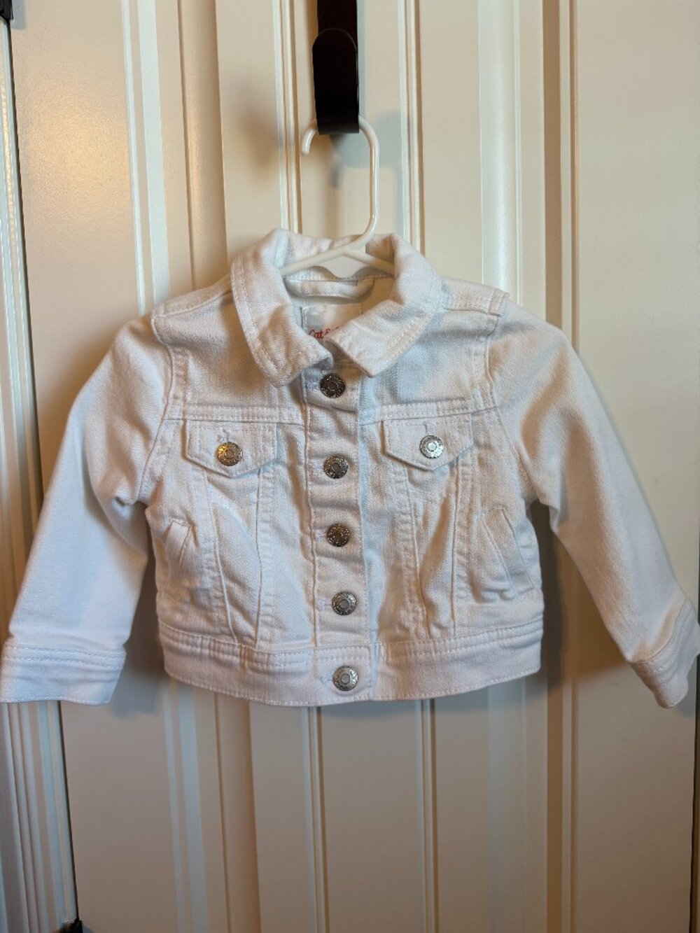 Infant Denim/Jean Jacket - white